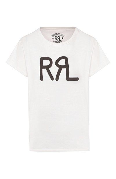 Женская хлопковая футболка RRL, арт. 282663341