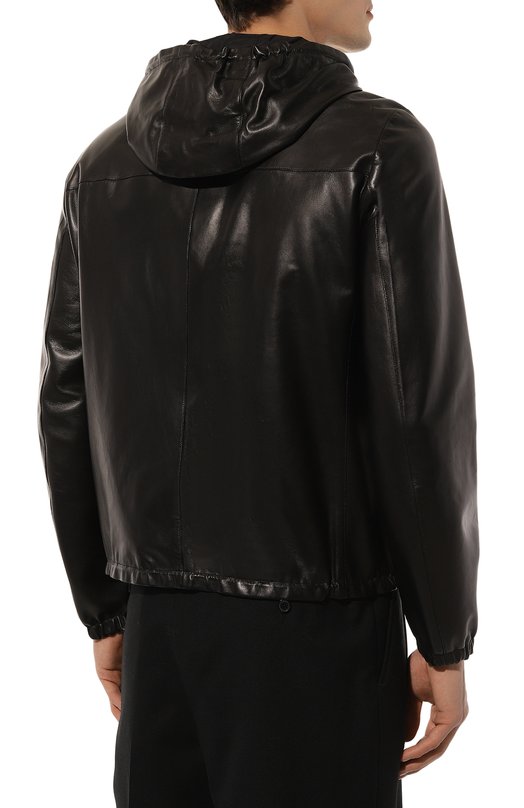 Двусторонняя куртка Prada UPW124-038-F0002 Чёрный  UPW124-038-F0002 Фото 4