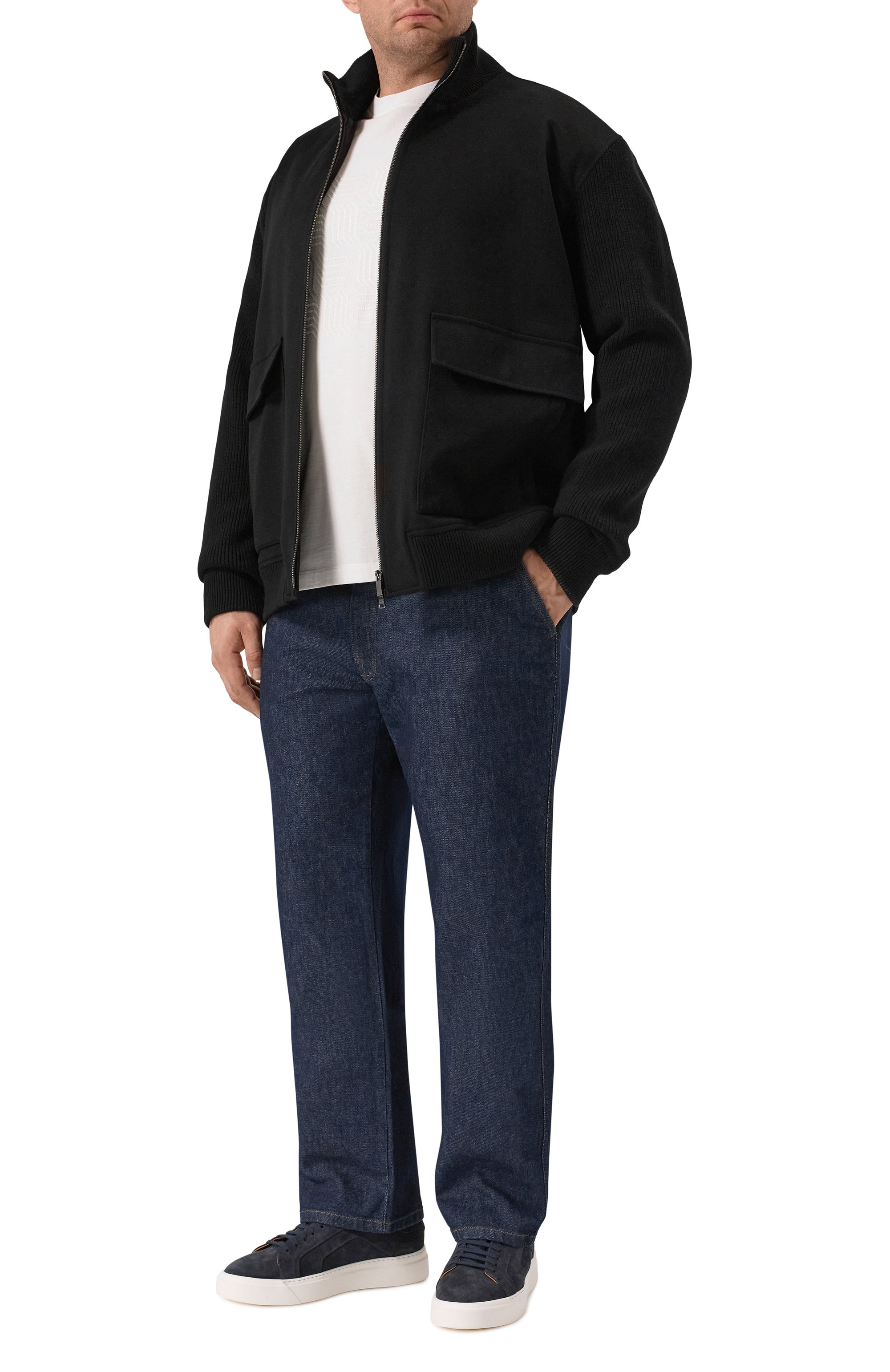 Хлопковая футболка CANALI, арт. T0943/MJ02436_001, фото 2