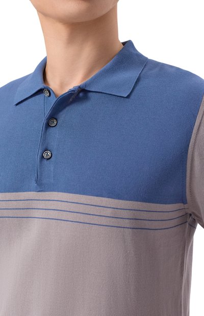 Хлопковое поло KITON, арт. UMK0928, фото 5