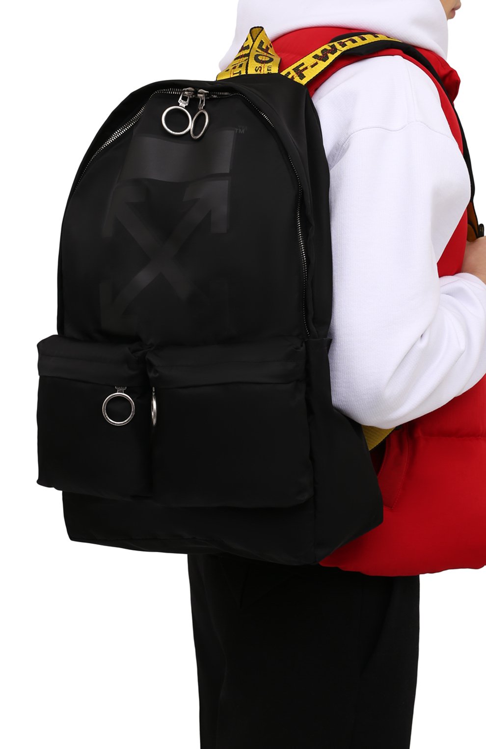 Текстильный рюкзак OFF-WHITE, арт. 0MNB003F21FAB006, фото 2