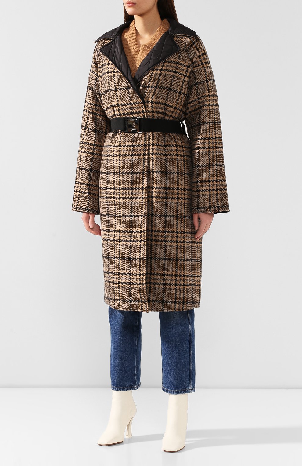 Пальто с поясом GANNI, арт. F3744, фото 3