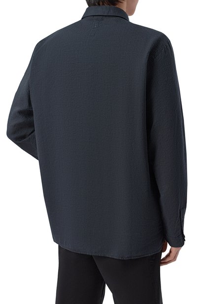 Рубашка из хлопка и льна TRANSIT, арт. CFUTRCW320, фото 4