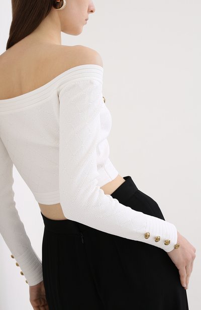 Топ из вискозы BALMAIN, арт. UF10526/K110, фото 4