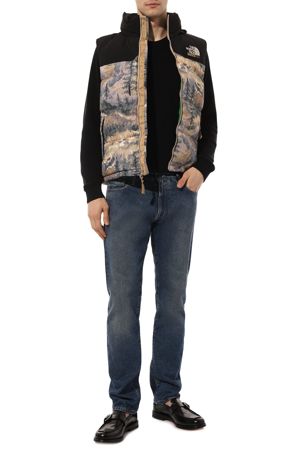 Пуховый жилет the north face x gucci GUCCI, арт. 663762 XAADS, фото 2