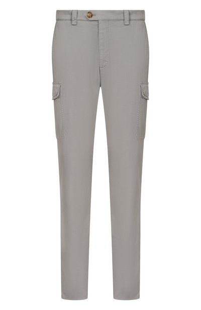 Мужские хлопковые брюки-карго BRUNELLO CUCINELLI, арт. M289LE1890