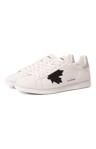 Кожаные кеды boxer DSQUARED2, арт. SNM0174 01500443, фото 1