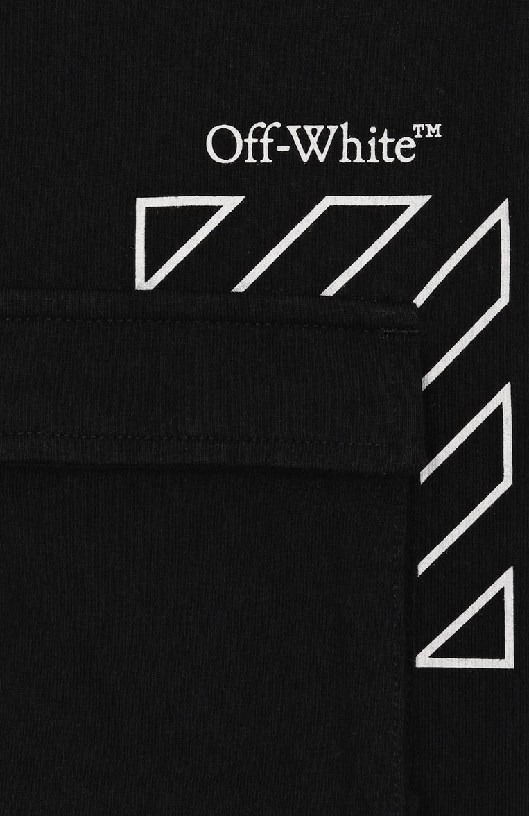 Хлопковая футболка OFF-WHITE, арт. 0BAA016S25JER001/4-12, фото 1