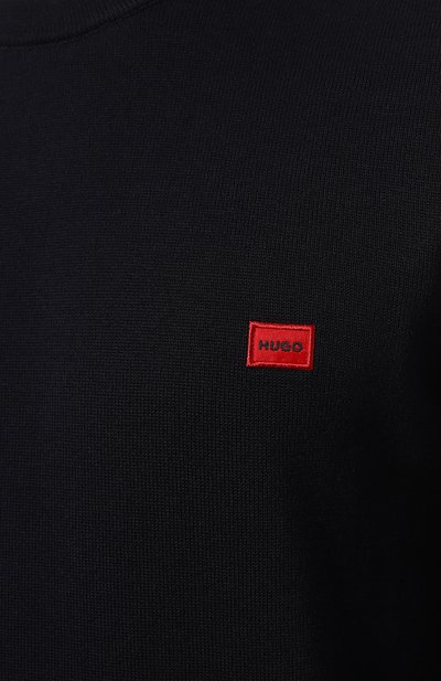 Хлопковый джемпер HUGO, арт. 50475083, фото 5