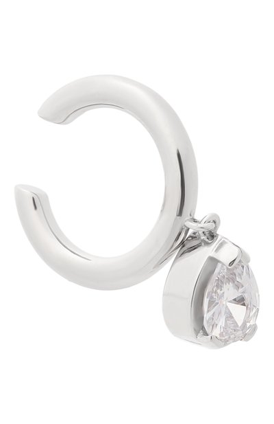 Кафф crystal thorn BLUEJAY серебряного цвета по цене 5940 руб., арт. BK78-CB, фото 3 Кафф crystal thorn BLUEJAY, арт. BK78-CB, фото 3