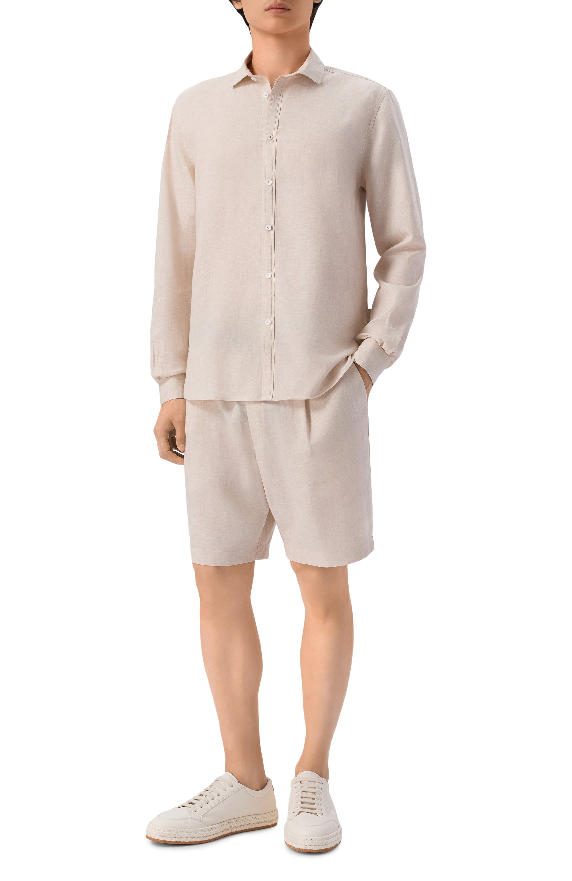 Шорты изо льна и хлопка ZIMMERLI, арт. 4697-27101, фото 2