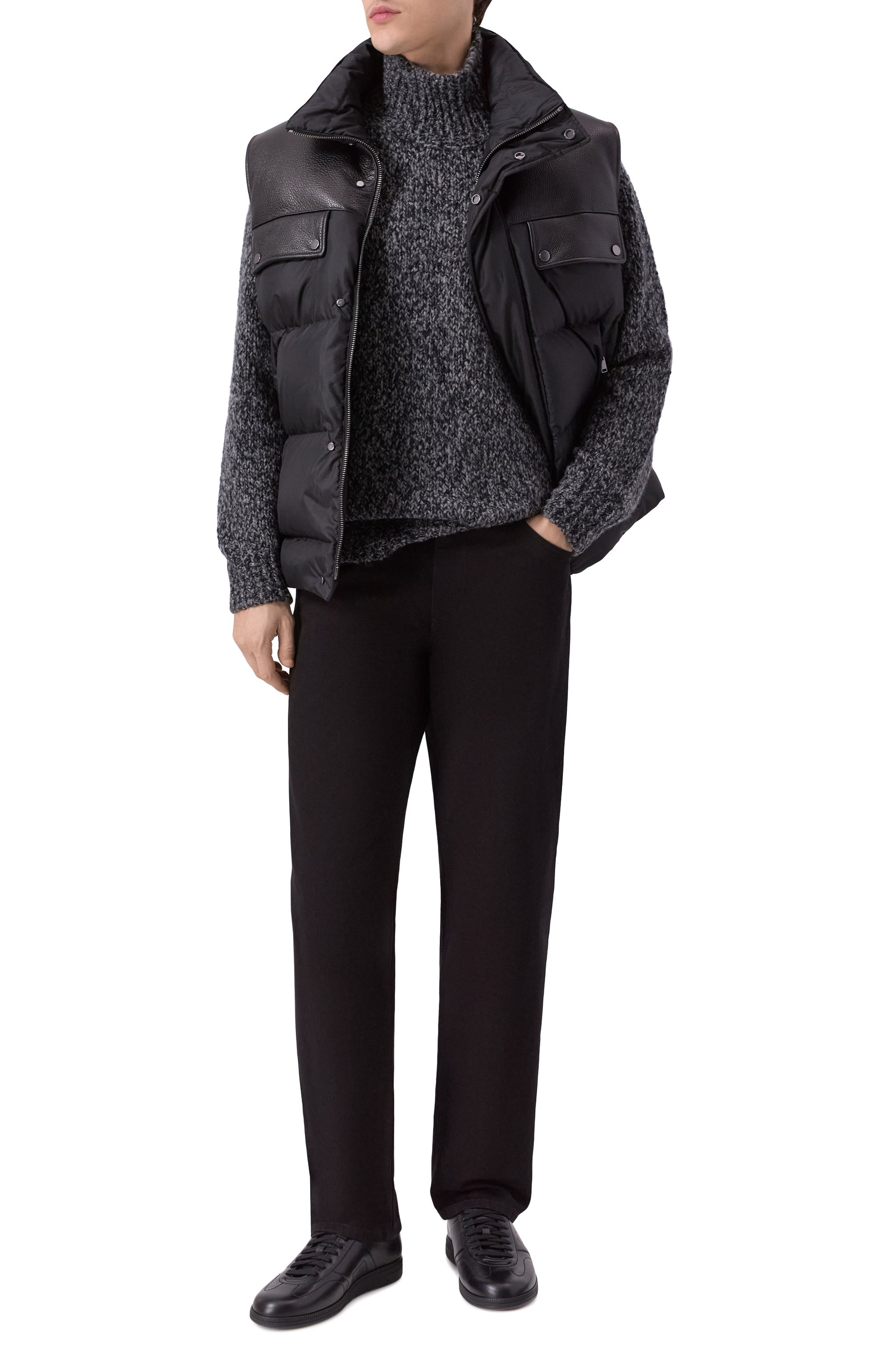 Свитер из кашемира и шелка BRIONI, арт. UMU70L/01K04, фото 2