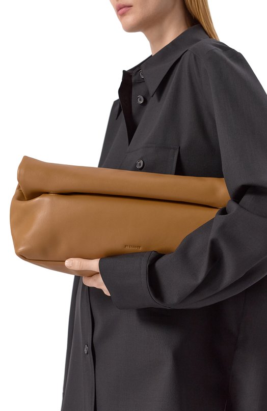 Сумка Rollup medium Jil Sander J08WG0047-P7218 Коричневый  J08WG0047-P7218 Фото 2