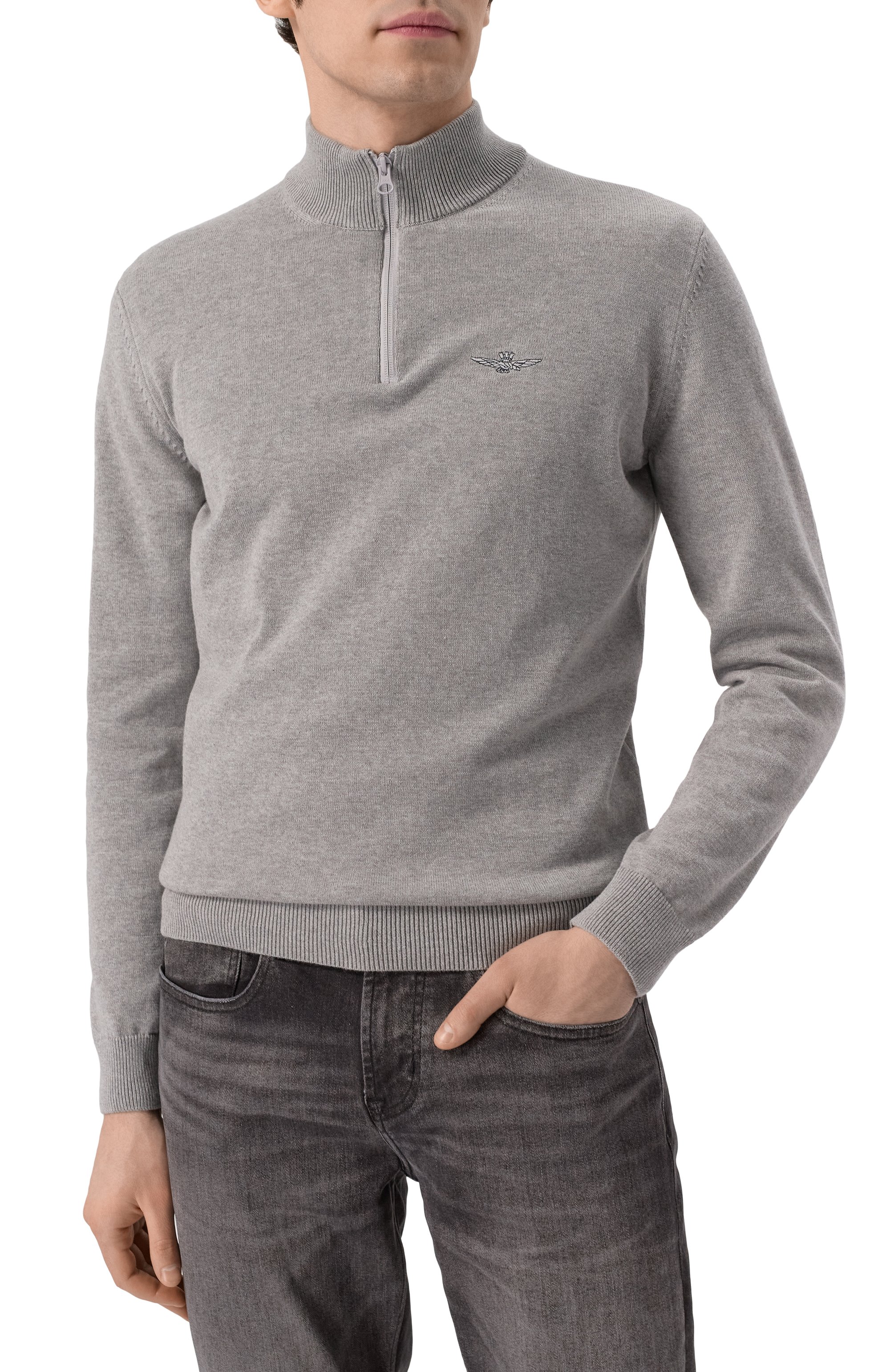 Хлопковый джемпер AERONAUTICA MILITARE, арт. 241/MA1489L506, фото 3