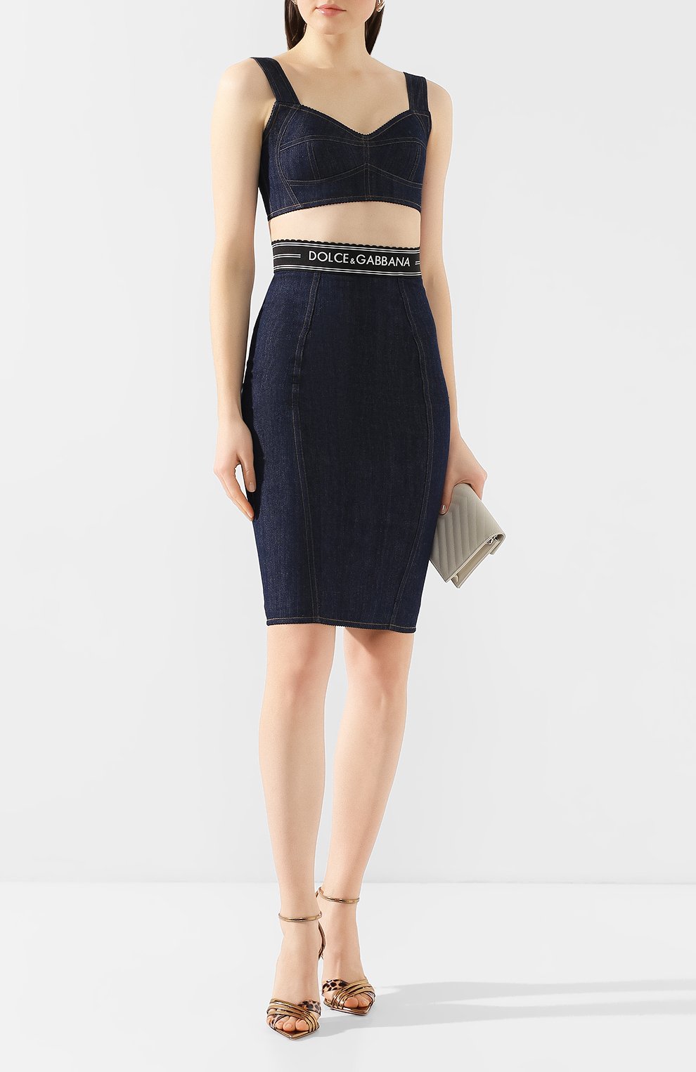 Джинсовый топ DOLCE & GABBANA, арт. F7Y28D/G899T, фото 2