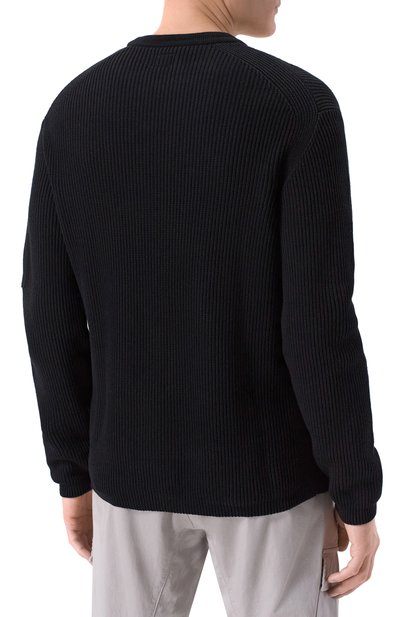 Хлопковый свитер C.P. COMPANY, арт. 20CMKN095A/110560A, фото 4