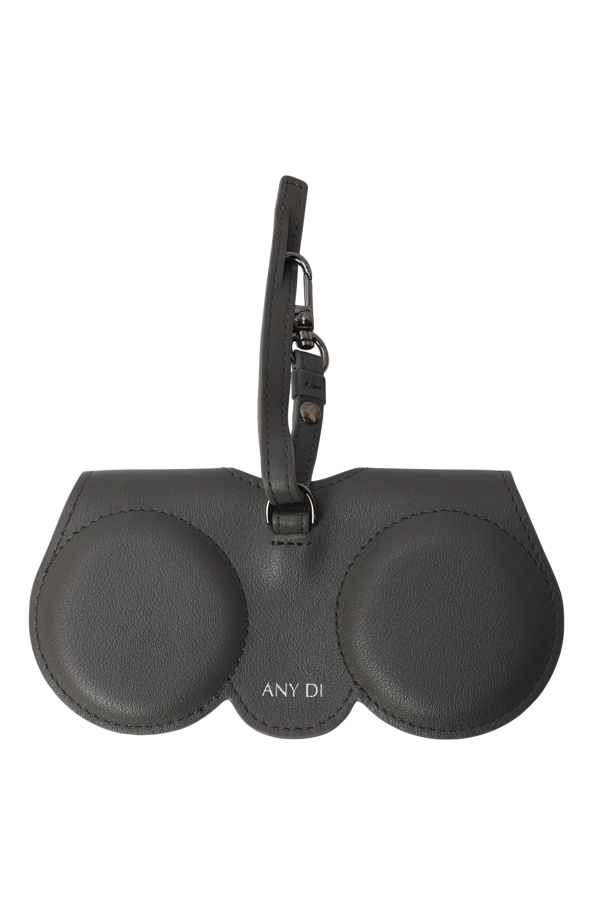 Кожаный футляр для очков ANY DI, арт. SP101602 KHAKI GREY, фото 2