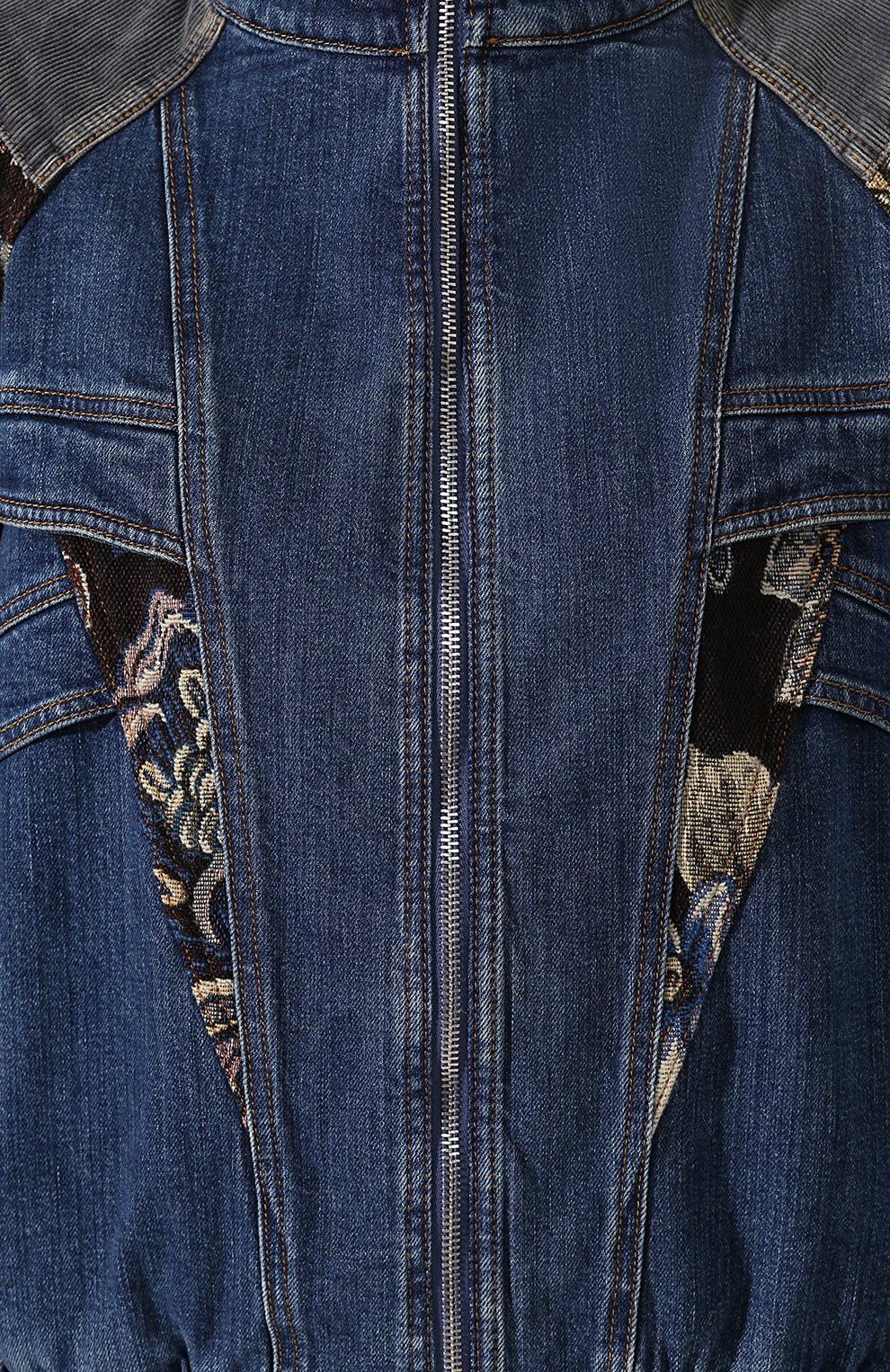 Джинсовая куртка STELLA MCCARTNEY темно-синего цвета по цене 158500 руб., арт. 600319/SNH62, фото 5 Джинсовая куртка STELLA MCCARTNEY, арт. 600319/SNH62, фото 5