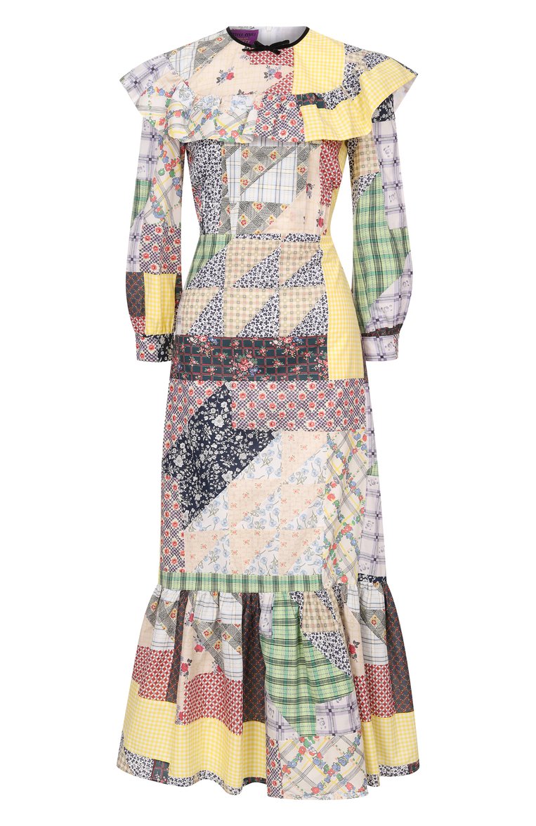 Хлопковое платье MIU MIU, арт. MF3917-1XEM-F0036, фото 1