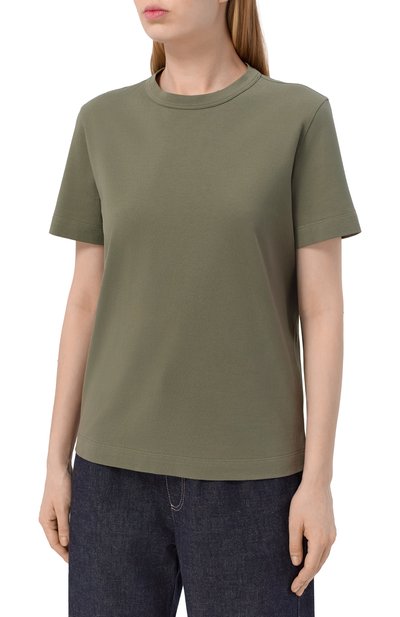 Хлопковая футболка BRUNELLO CUCINELLI, арт. M0T81BI100, фото 3