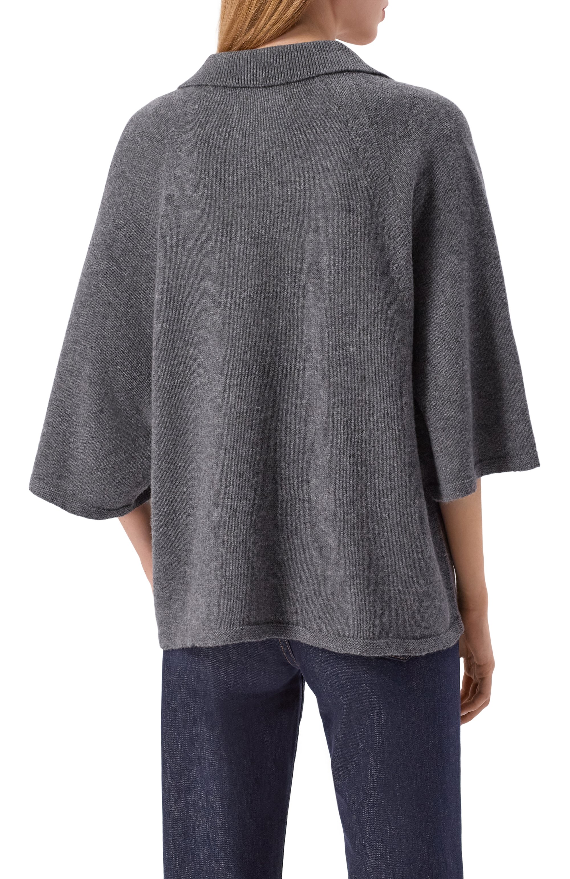 Поло из шерсти и кашемира EMPORIO ARMANI, арт. EW003197/AF20114, фото 4