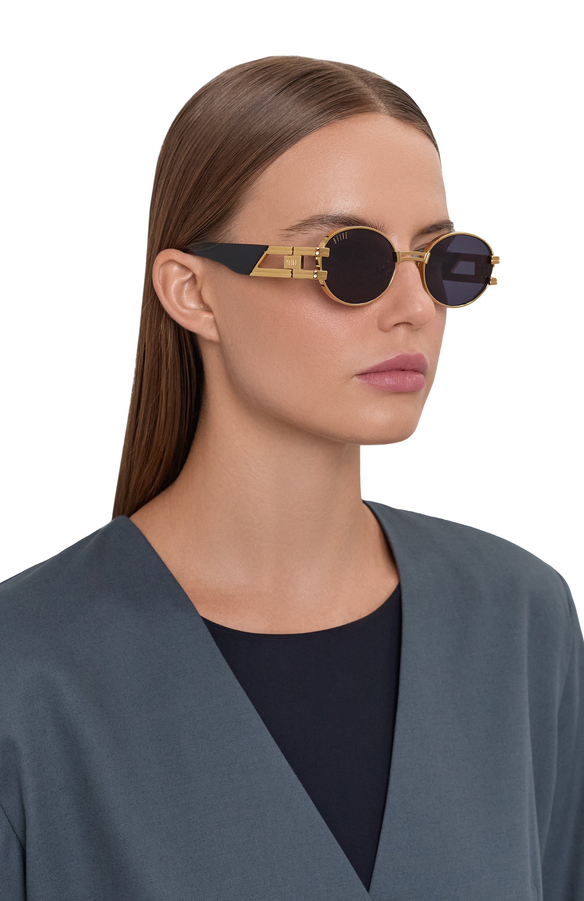 Солнцезащитные очки 9FIVE, арт. ST JAMES-BLACK & G0LD, фото 3