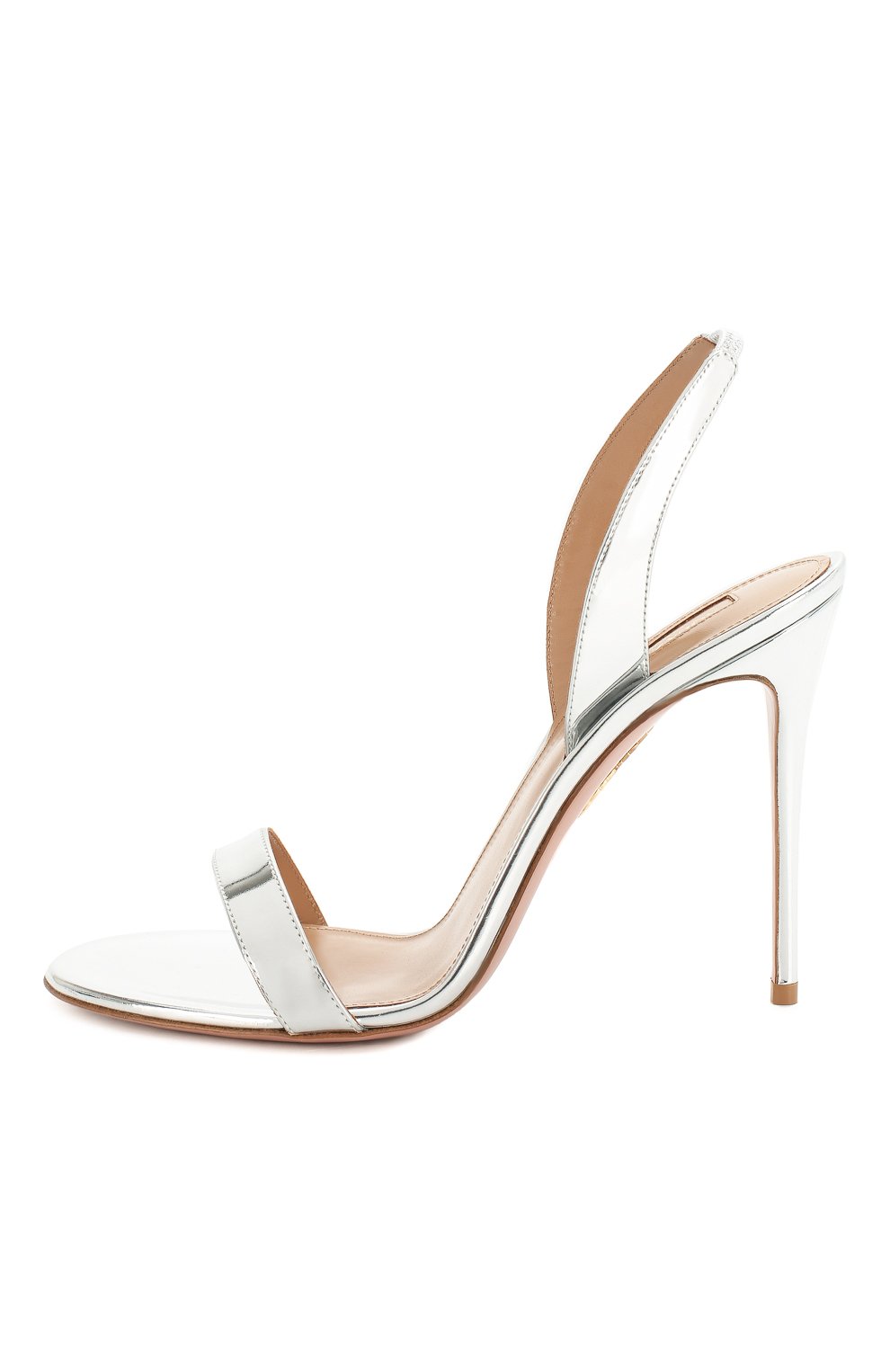 Кожаные босоножки so nude 105 AQUAZZURA, арт. SNUHIGS0-SPE-CCC, фото 3