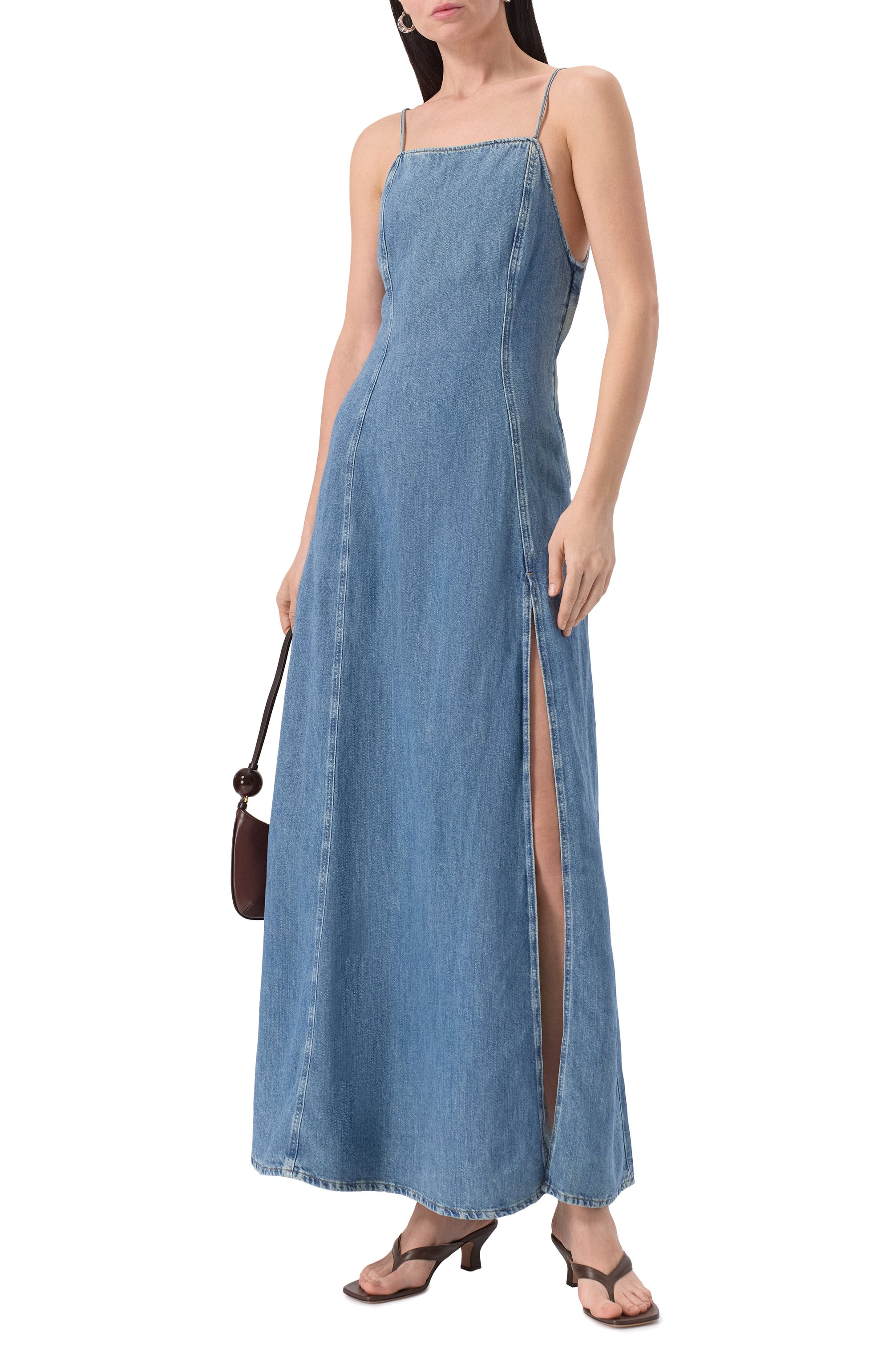 Джинсовое платье 7 FOR ALL MANKIND, арт. 7U016U03AIA, фото 2