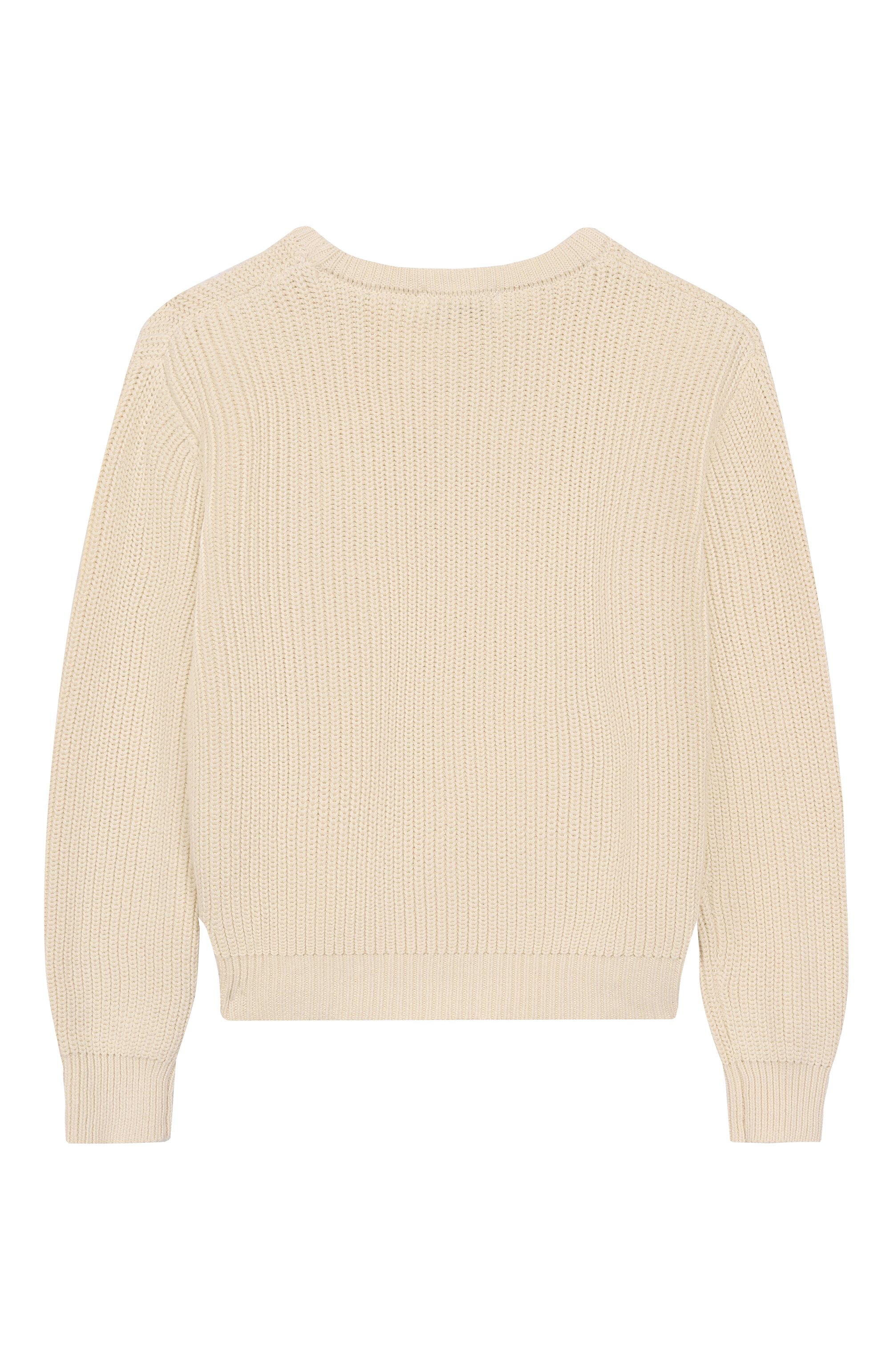 Хлопковый свитер MSGM KIDS, арт. F5MSJUJP090, фото 2