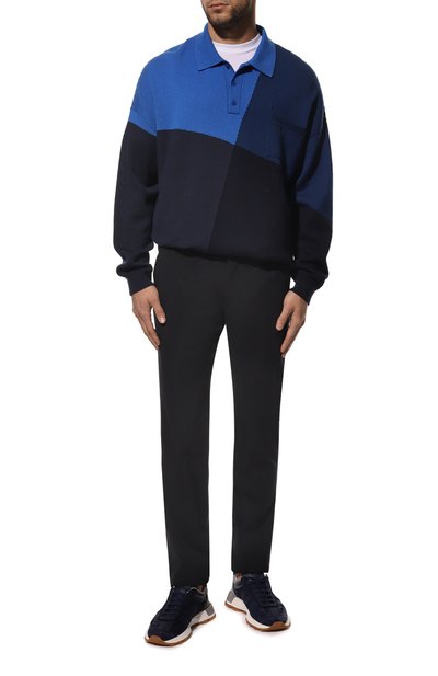 Комбинированные кроссовки evolution MAISON MARGIELA, арт. S37WS0575/P4341, фото 2