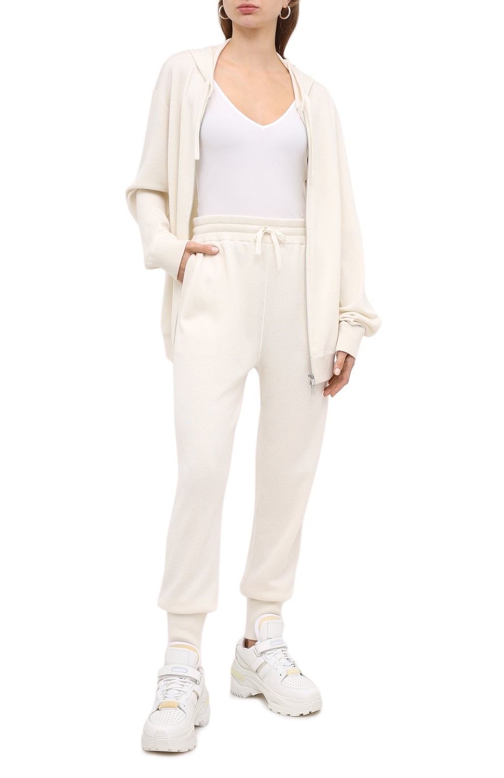 Джоггеры из кашемира и шелка JIL SANDER, арт. JPPR751502-WRY11028, фото 2