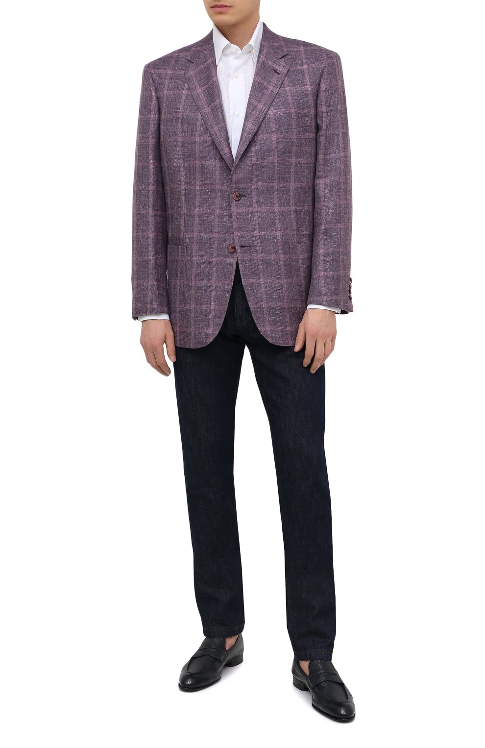 Пиджак из шерсти и шелка BRIONI, арт. RGH00N/P0A5E/PARLAMENT0, фото 2