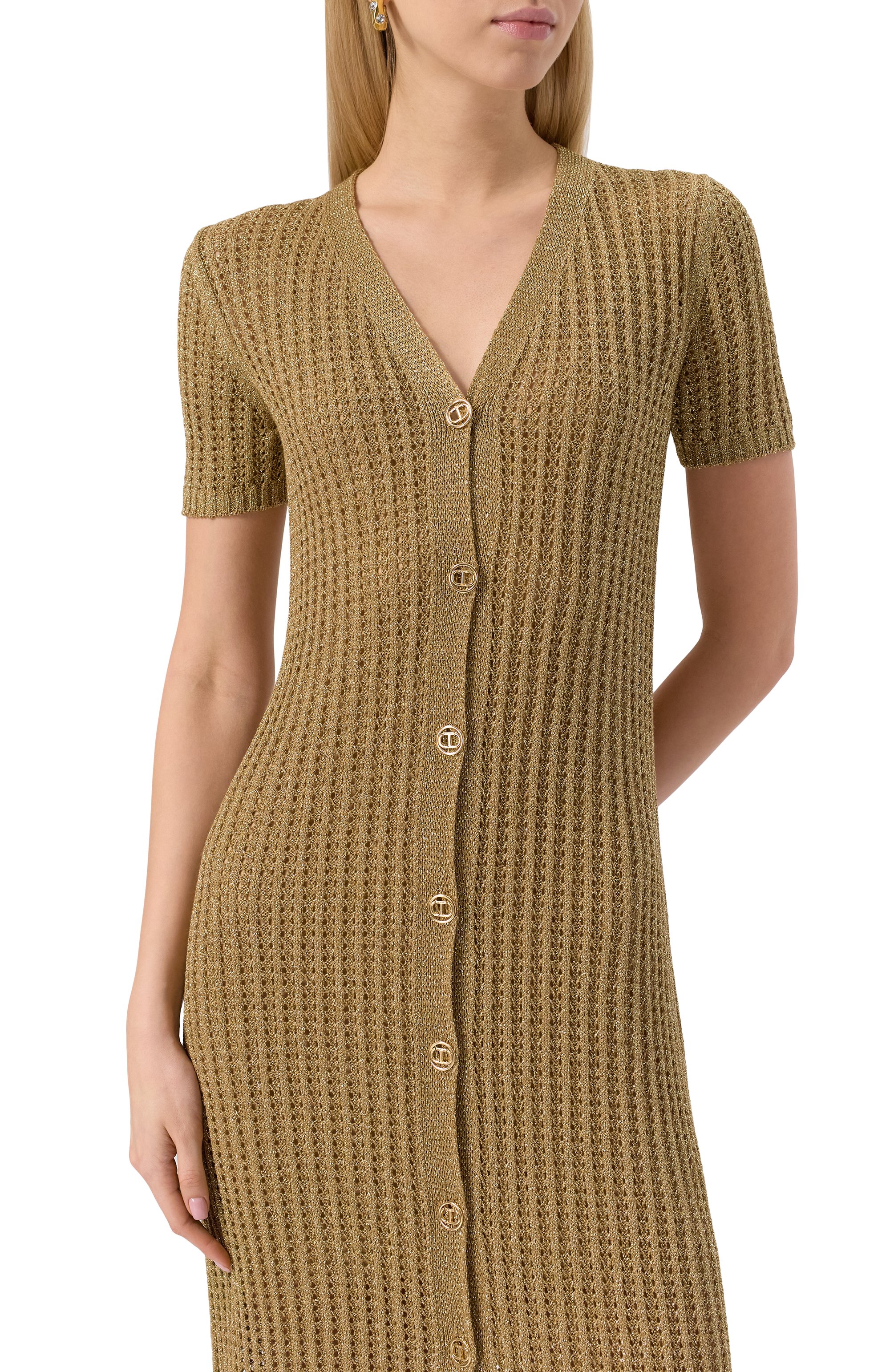 Платье из вискозы TWINSET, арт. 251TT3190, фото 5