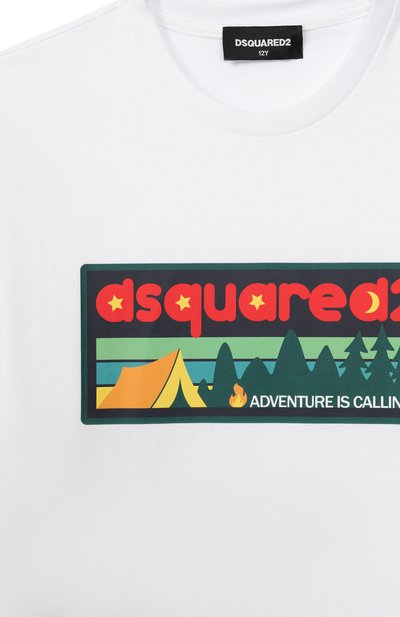 Хлопковая футболка DSQUARED2, арт. DQ3172/D0AGP, фото 3