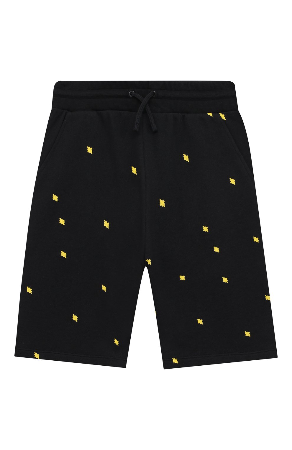 Хлопковые шорты MARCELO BURLON KIDS OF MILAN, арт. 21E/B/MB/3208/0021/8-14Y, фото 1