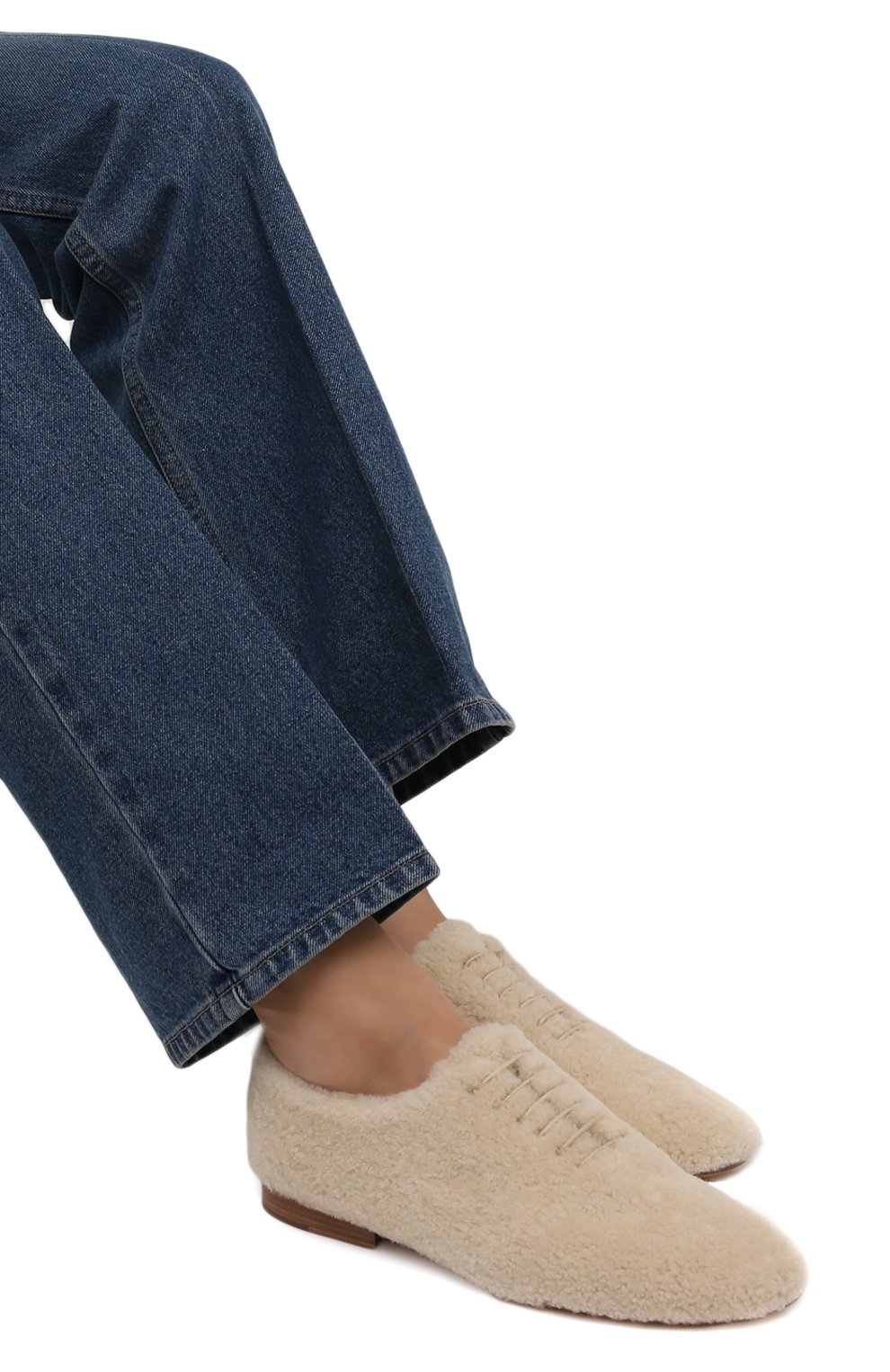 Меховые дерби jessie CHLOÉ, арт. CHC21W545V8, фото 3