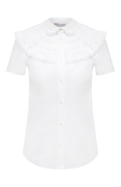 Хлопковая блузка REDVALENTINO, арт. XR0AAD75/0ES, фото 1