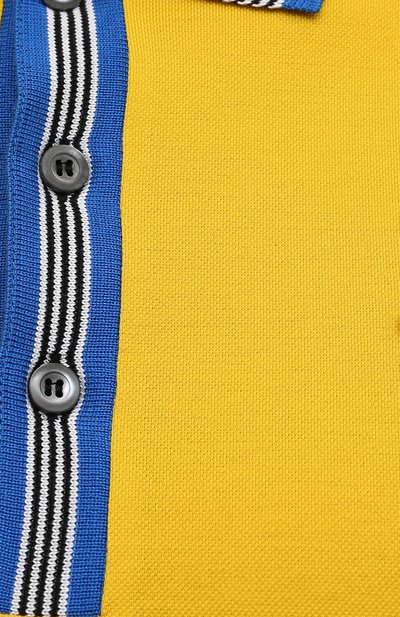 Хлопковое поло PRADA, арт. UJN766-1ZP5-F0010-212, фото 5