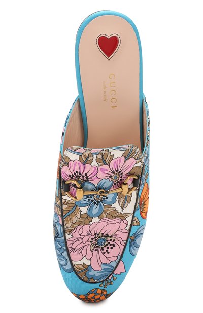 Текстильные сабо princetown GUCCI, арт. 475094/97E10, фото 5