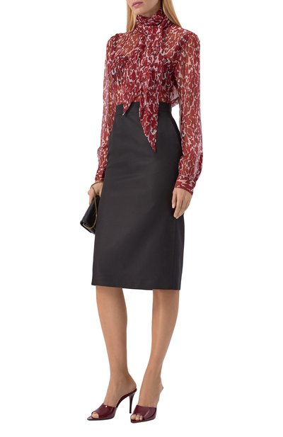 Лакированные мюли romy 90 SAINT LAURENT, арт. 806669/1TV00, фото 3