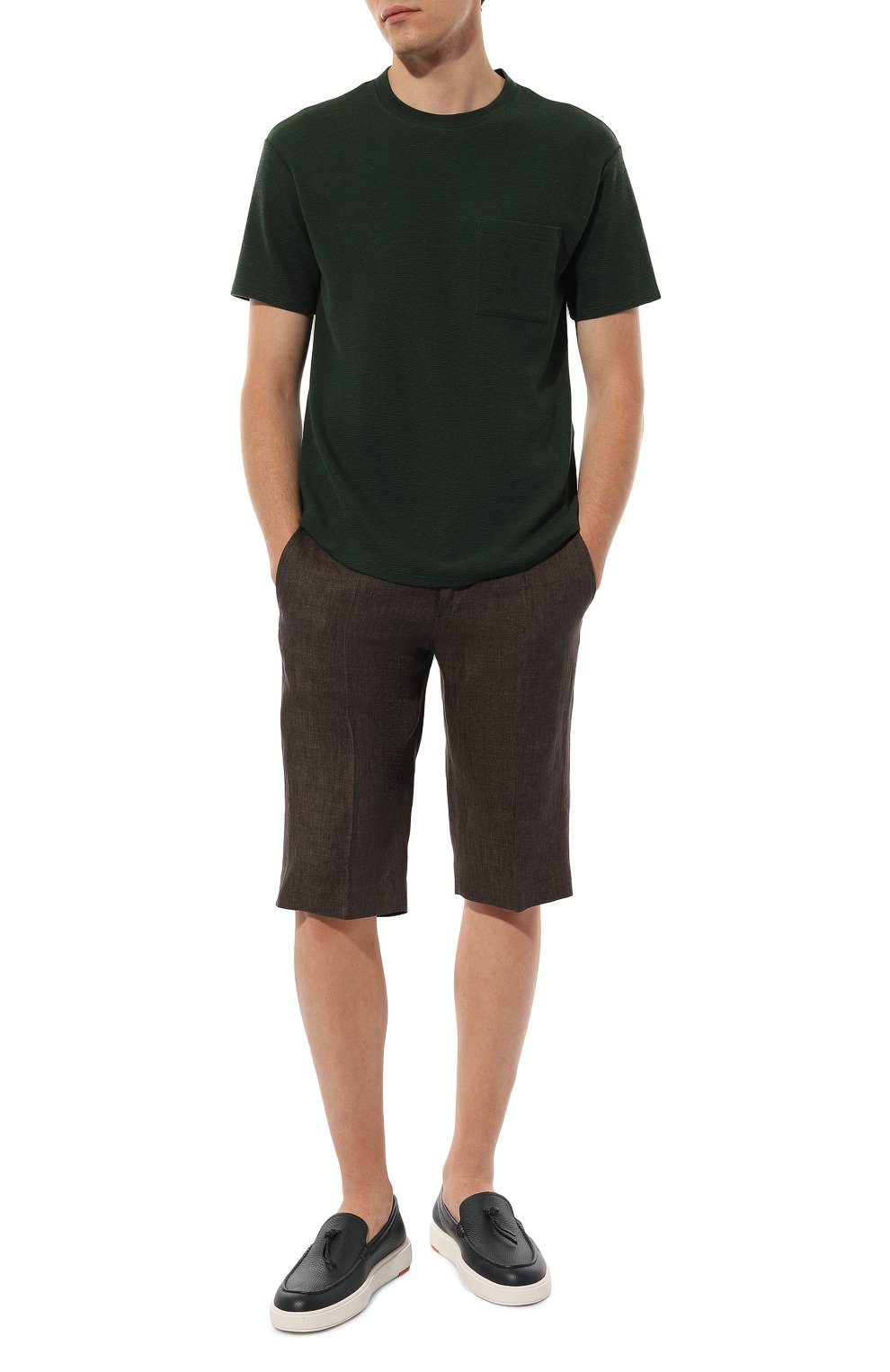 Льняные шорты STEFANO RICCI, арт. M1T3200281/L0001F, фото 2