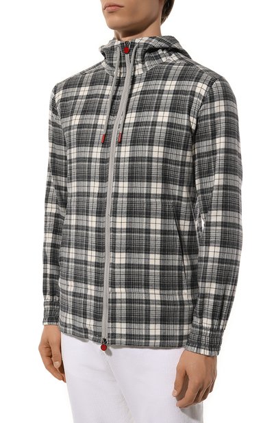 Хлопковая рубашка KITON, арт. UMC010H0907206, фото 3