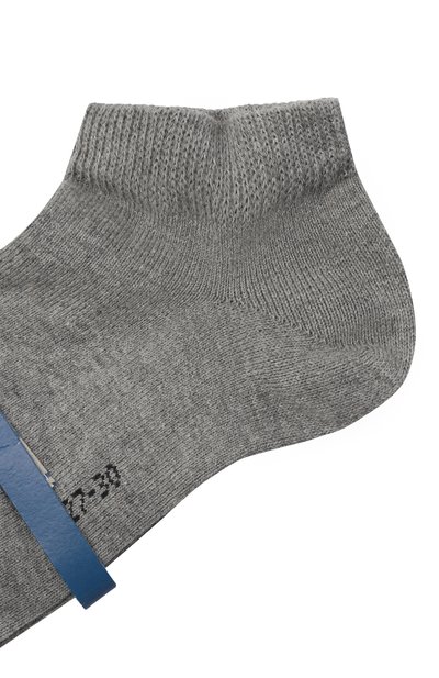 Хлопковые носки FALKE серого цвета по цене 1570 руб., арт. 12997, фото 2 Хлопковые носки FALKE, арт. 12997, фото 2