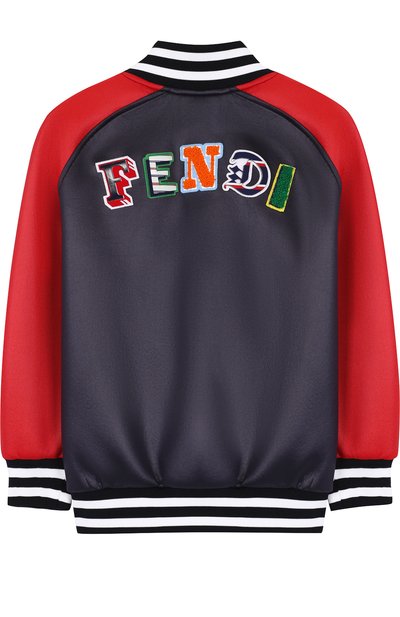 Куртка-бомбер с нашивками FENDI, арт. JMA088/A19C/2A-5A, фото 2