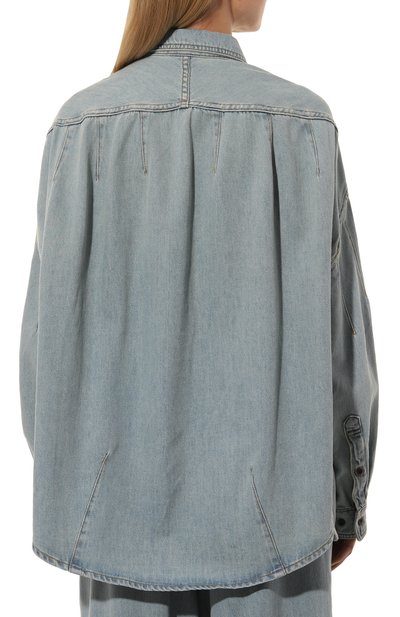 Джинсовая рубашка DRIES VAN NOTEN, арт. 242-010716-9378, фото 4
