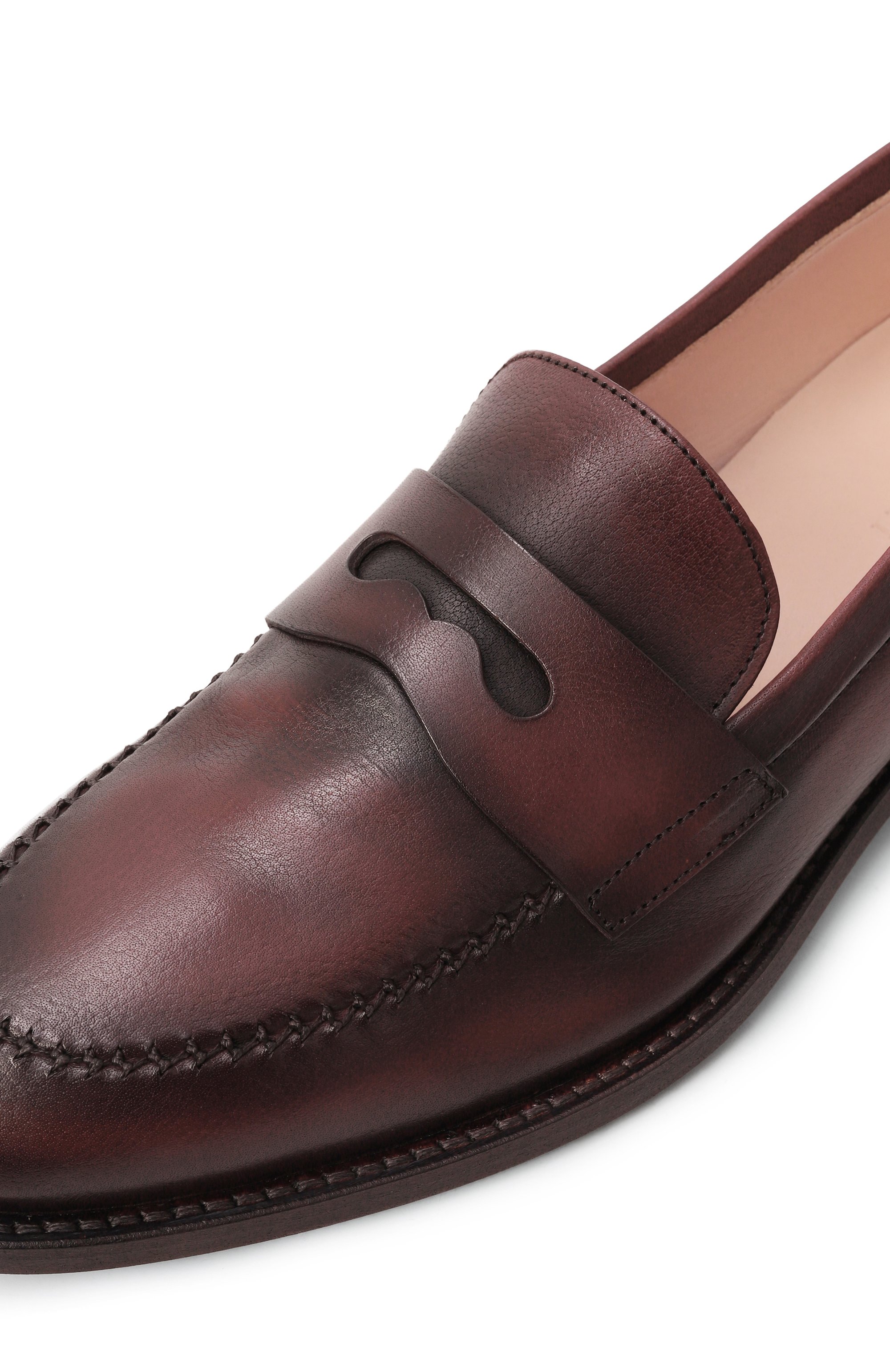 Кожаные пенни-лоферы PANTANETTI, арт. 18848D, фото 7