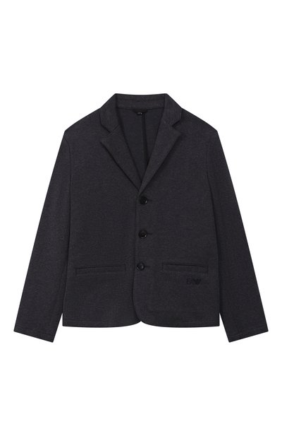 Пиджак из вискозы и хлопка EMPORIO ARMANI, арт. EB000616/AF16695