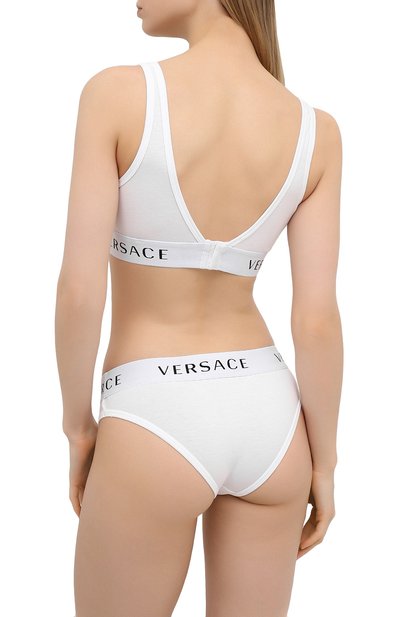 Трусы-слипы VERSACE белого цвета по цене 4150 руб., арт. AUD04071/AC00058, фото 3 Трусы-слипы VERSACE, арт. AUD04071/AC00058, фото 3