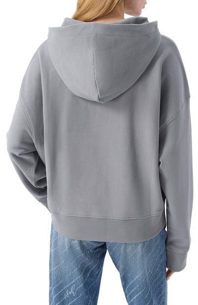 Хлопковое худи BOSS ORANGE, арт. 50545507, фото 4