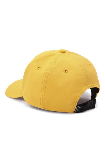 Хлопковая бейсболка STONE ISLAND желтого цвета по цене 16100 руб., арт. 761599661, фото 3 Хлопковая бейсболка STONE ISLAND, арт. 761599661, фото 3